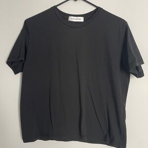 The Frankie Shop Black Short Sleeve Tee